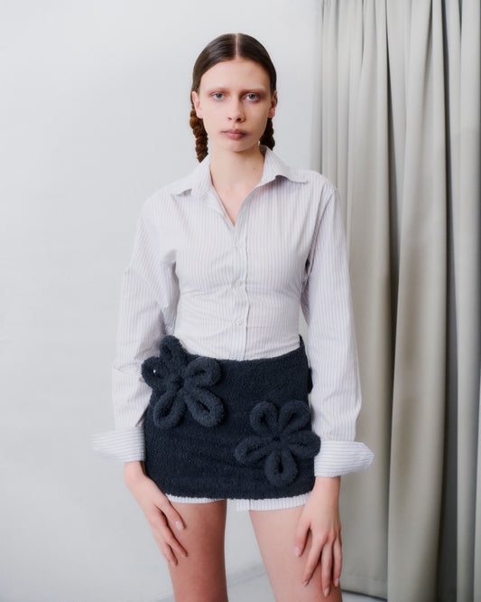 Shaped Shirt Tuxedo White S