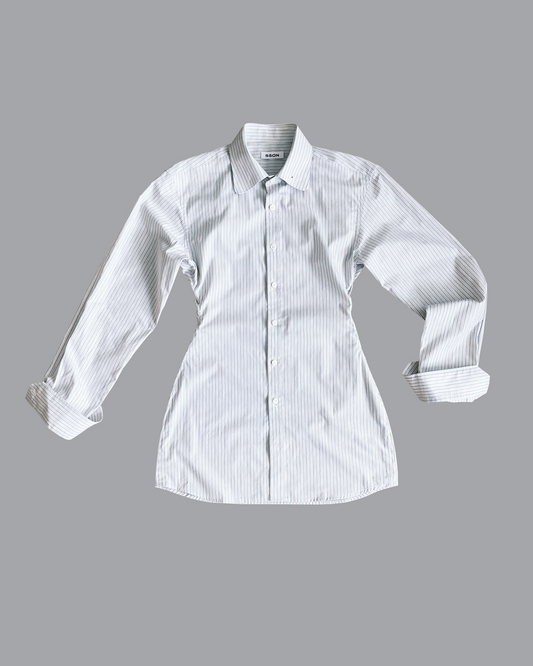 Shaped Shirt Striped XS