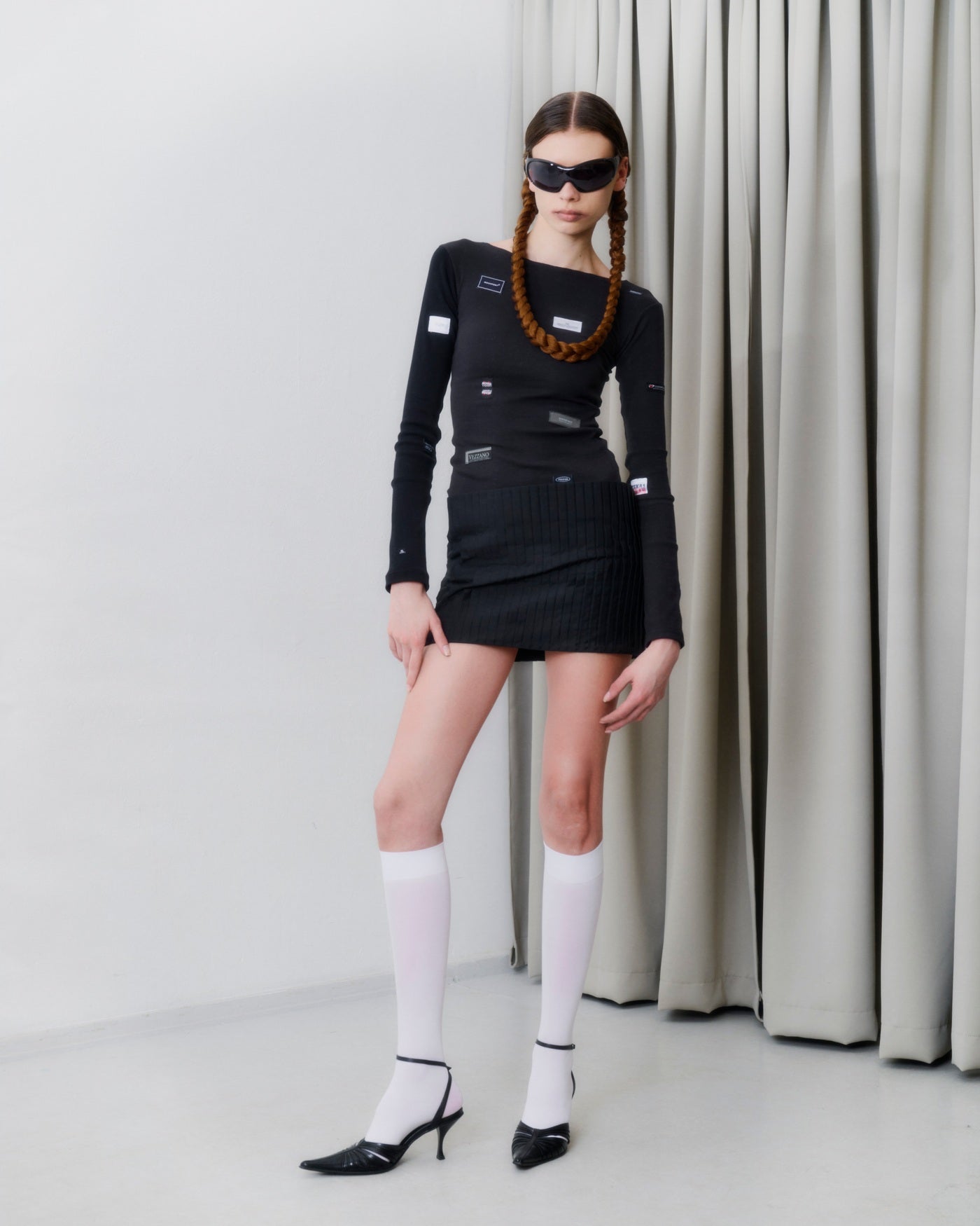 Longsleeve Logo White