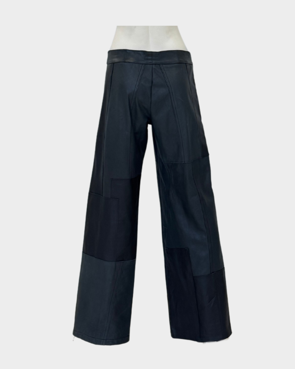 Leather Trousers Black S