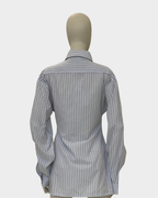 Shaped Shirt Striped White XL