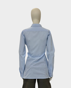 Shaped Shirt Striped Blue S