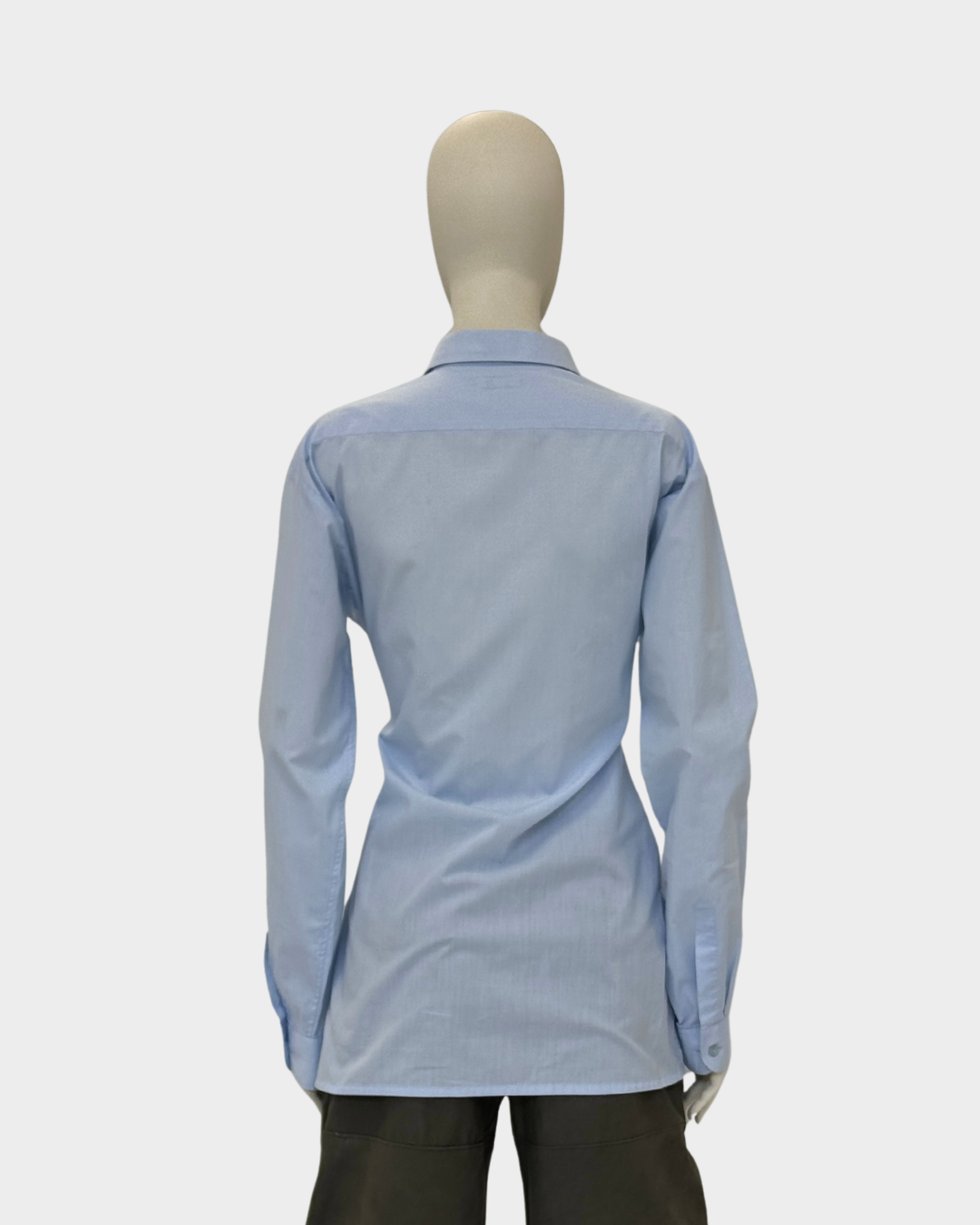 Shaped Shirt Striped Blue S