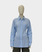 Shaped Shirt Striped Blue S