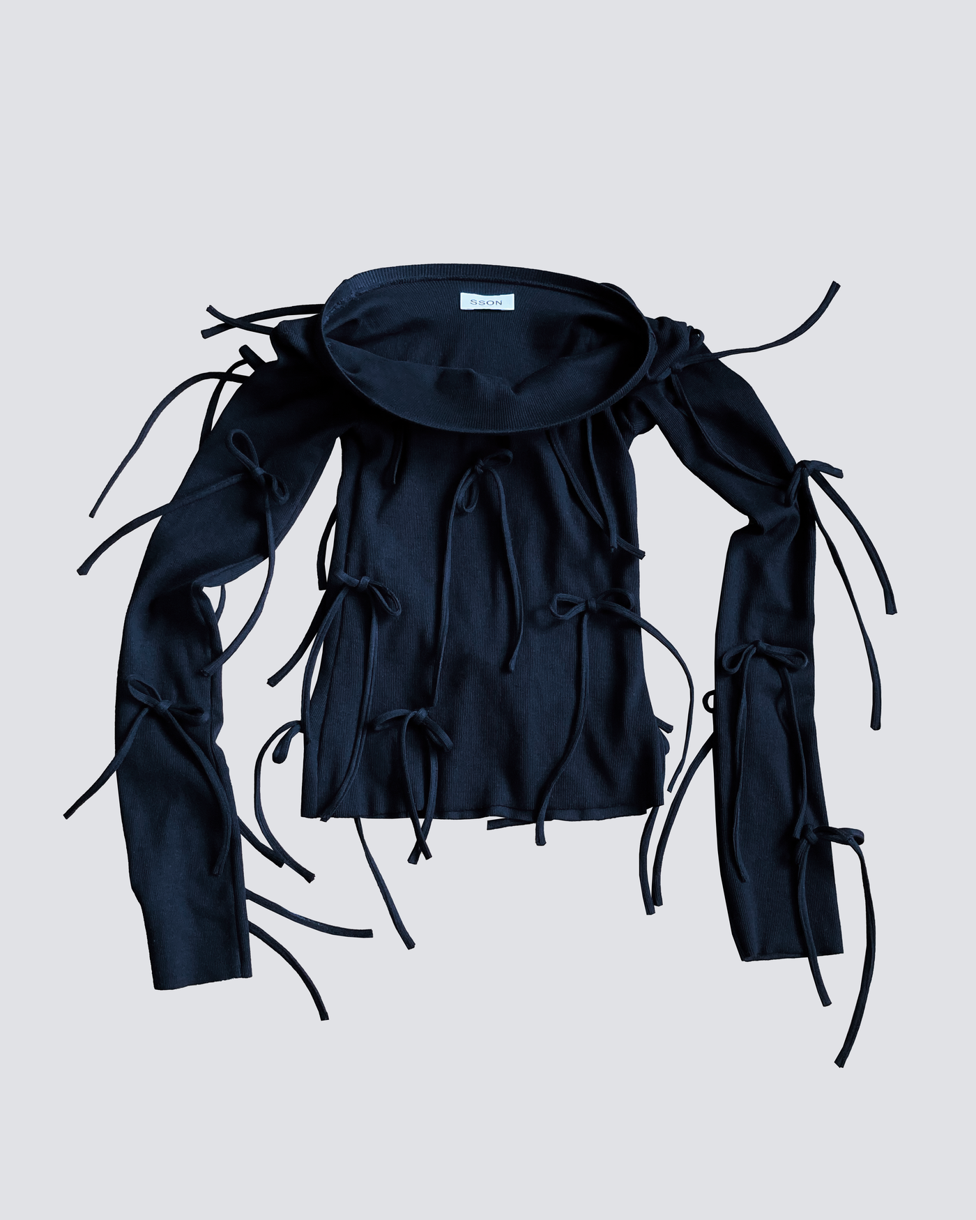 Bow Longsleeve Black