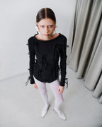 Bow Longsleeve Black