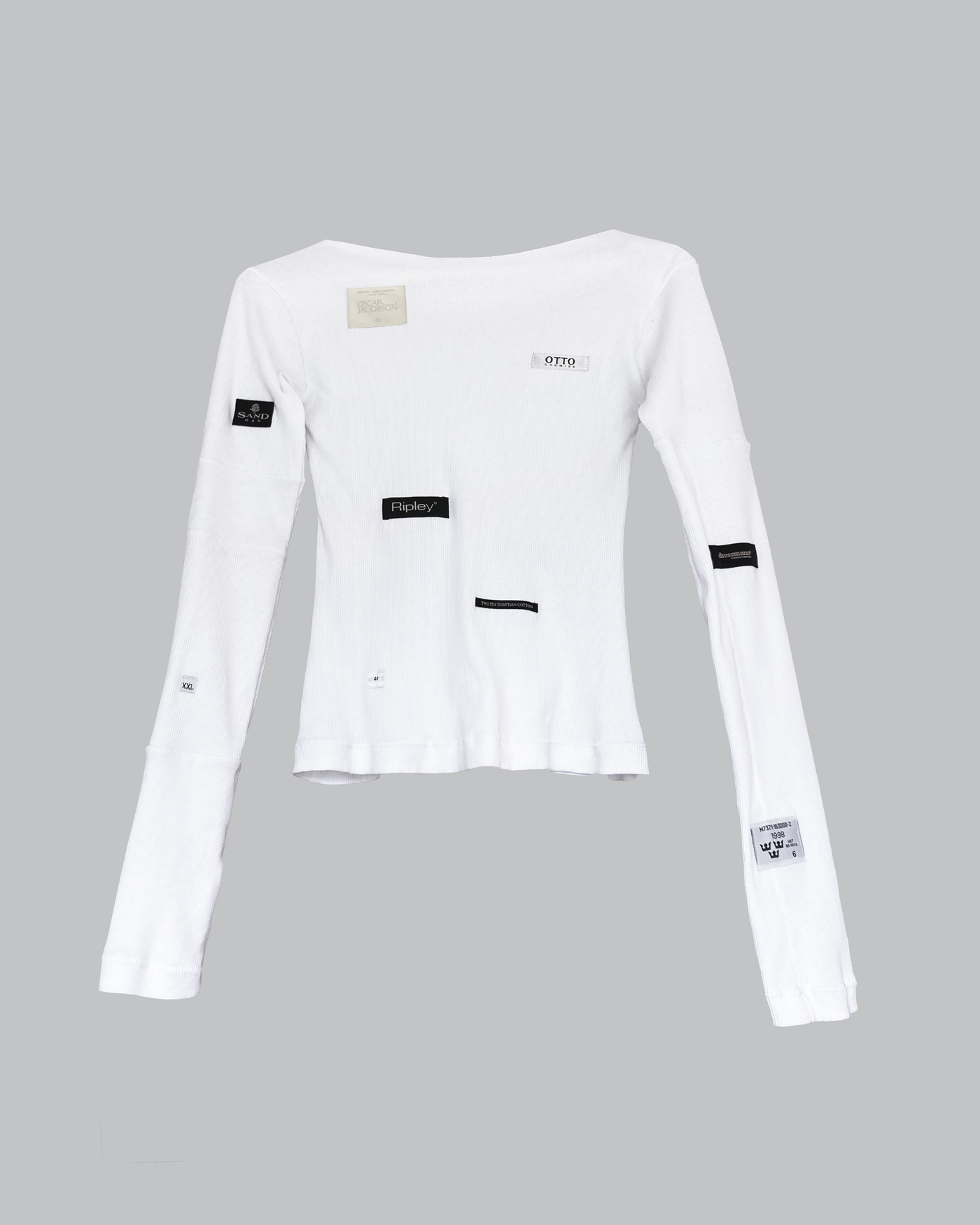 Longsleeve Logo White