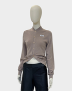Shaped Button Down V-neck M