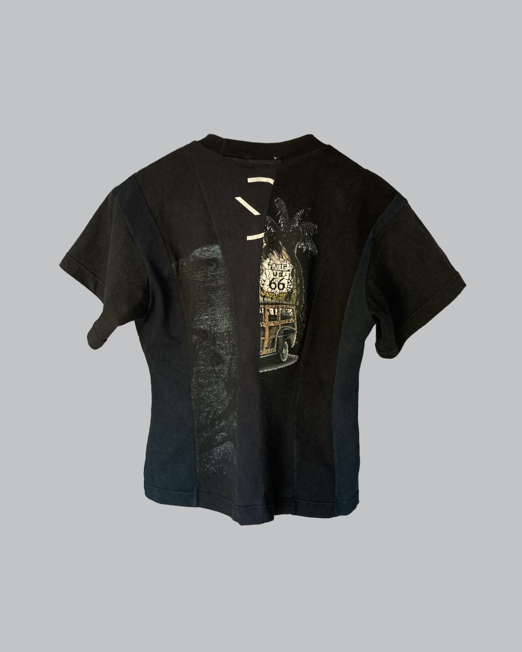 Shaped Strip T-Shirt L
