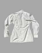 Shaped Shirt Striped White XL