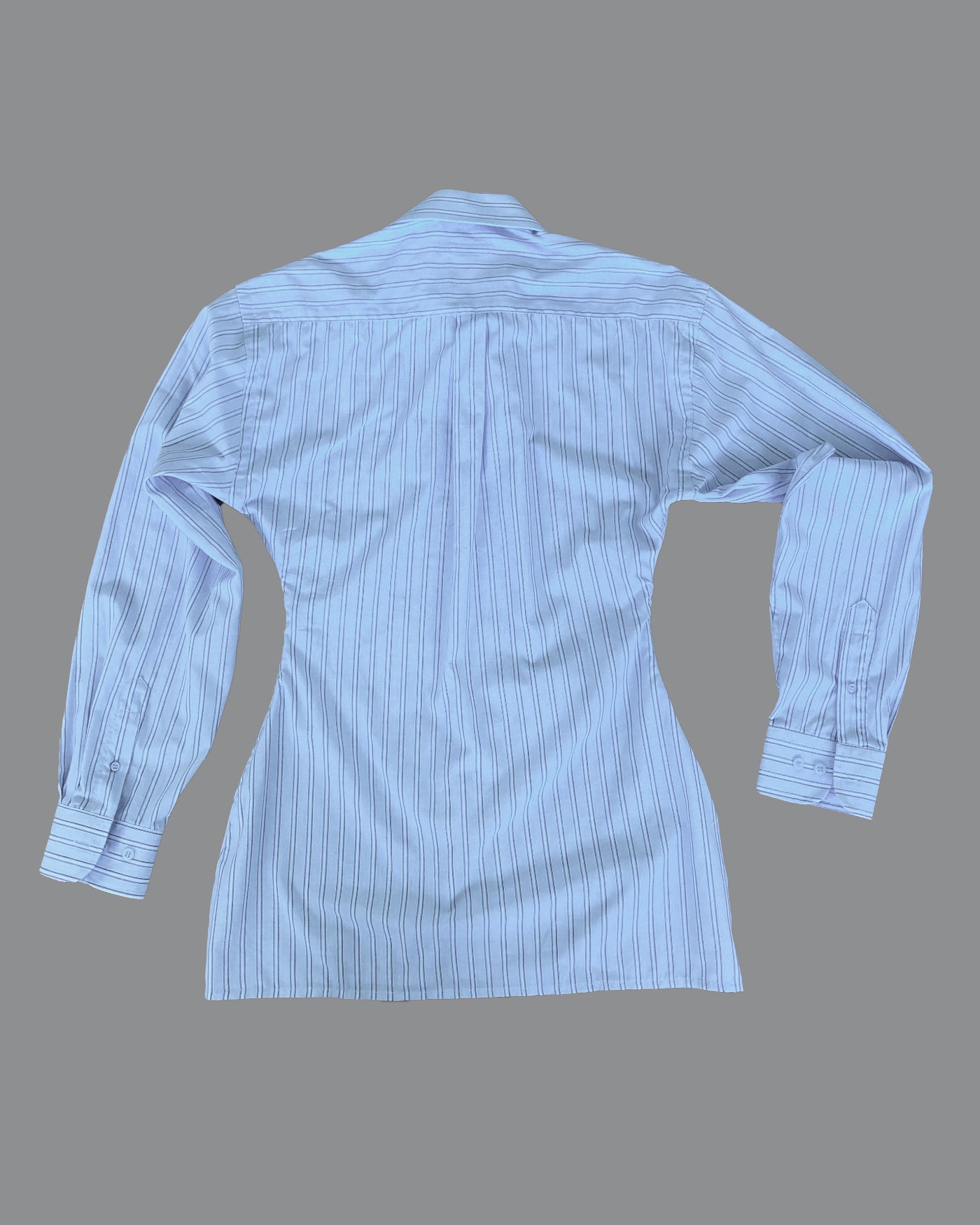 Shaped Shirt Striped Blue L
