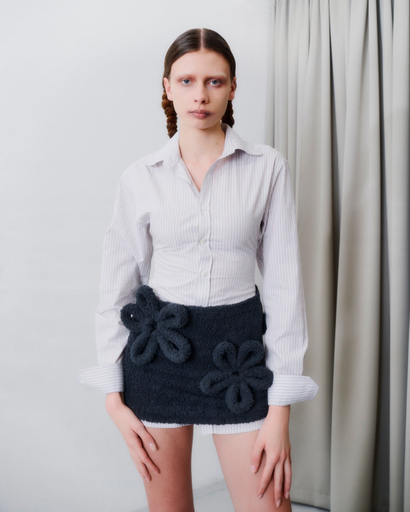 Terry Flower Skirt
