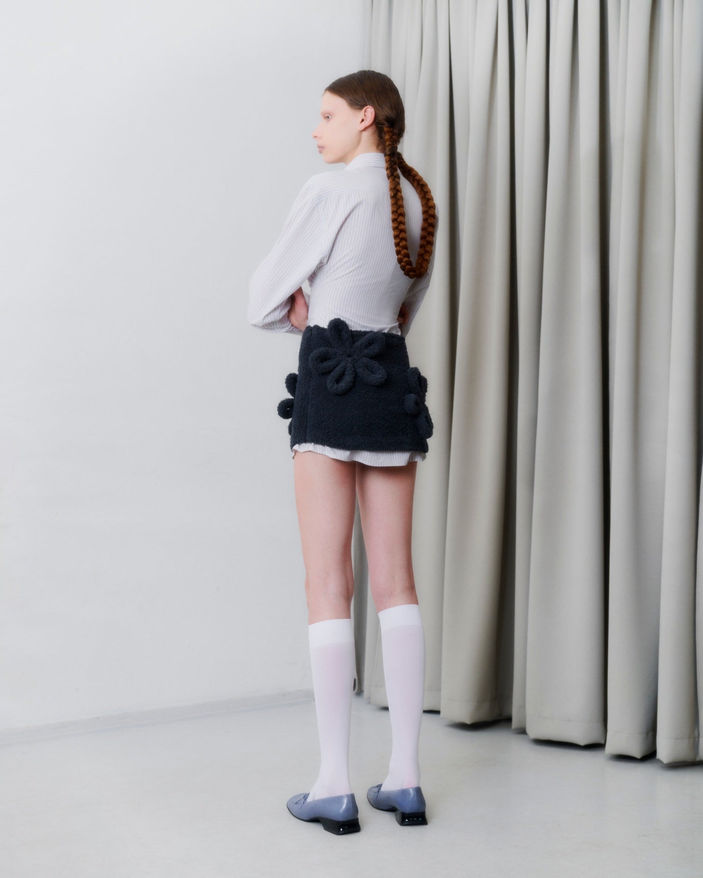 Terry Flower Skirt